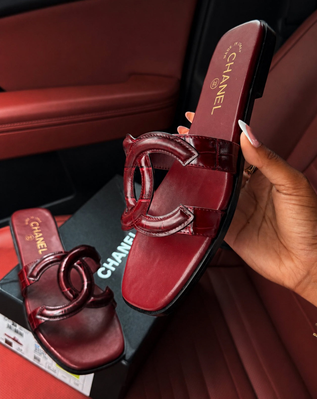 Cc red slippers